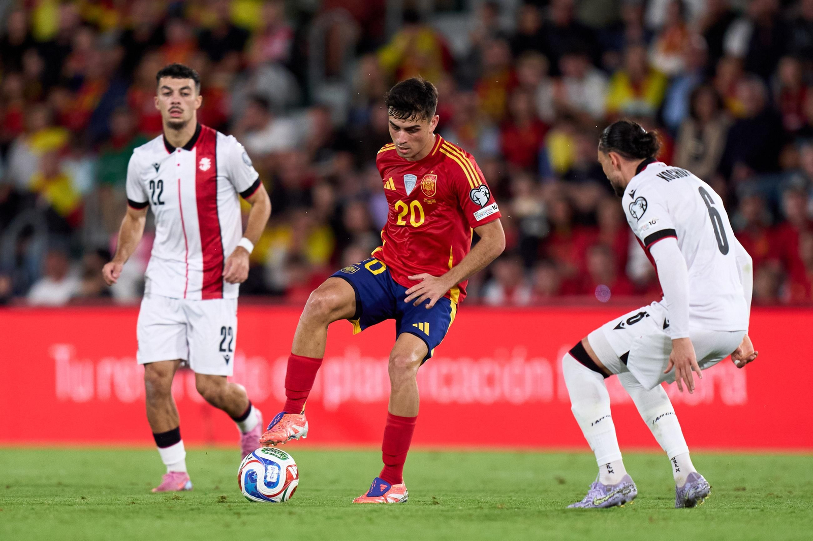 Las mejores fotos del España-Georgia