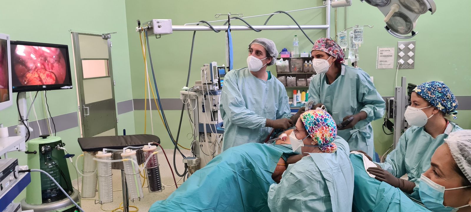 El Servicio de Obstetricia y Ginecología del Regional de Málaga realiza un curso sobre histerectomía laparoscópica