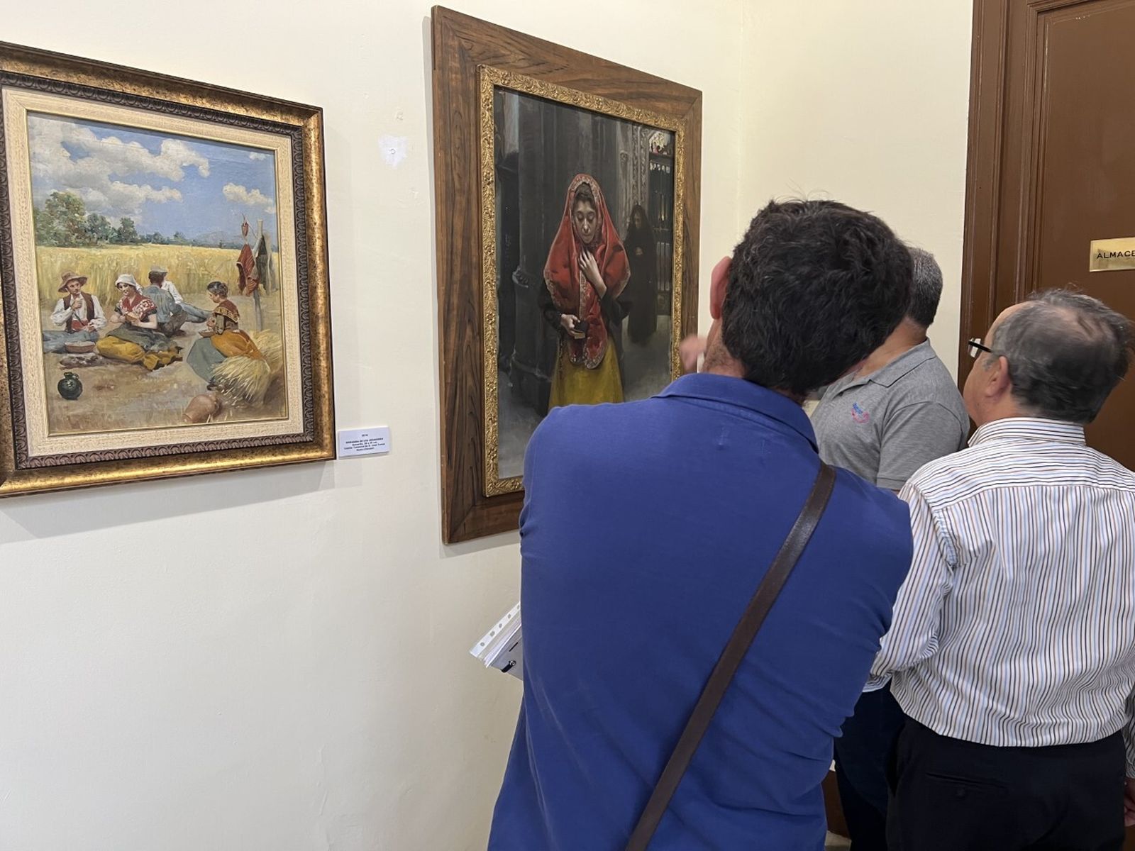 Las nuevas obras del museo.