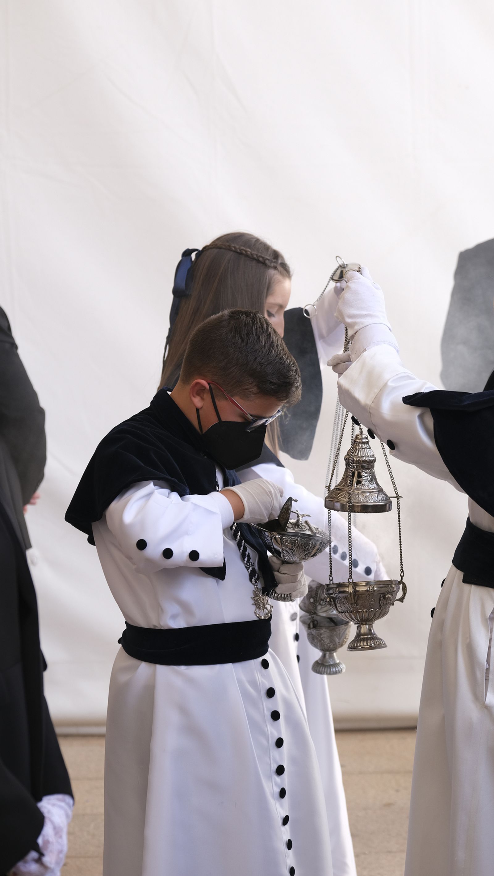 Fotogalería de la procesión de La Estrella. Semana Santa de Almería 2022.
