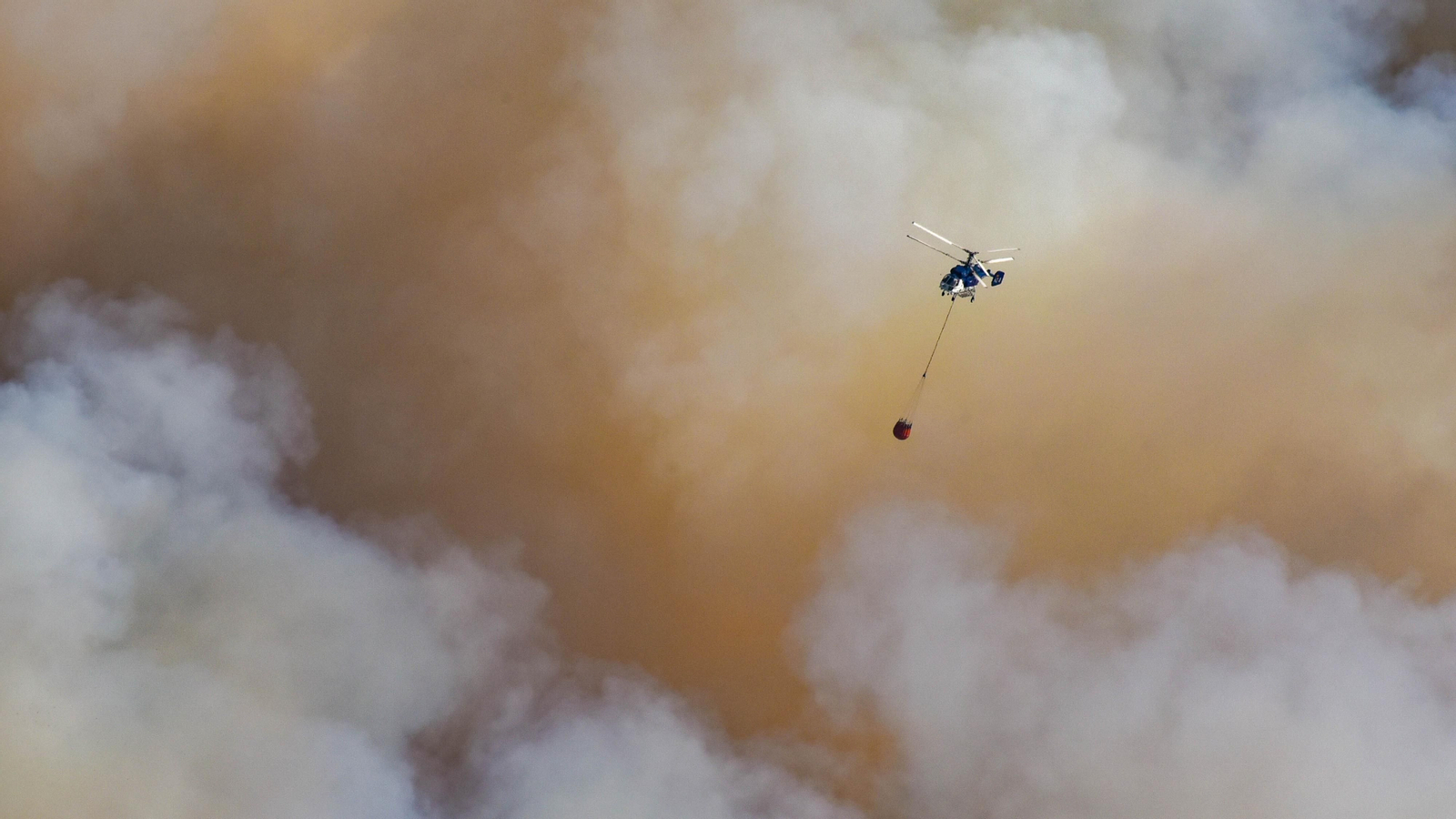 Las fotos del incendio en El Cuartón