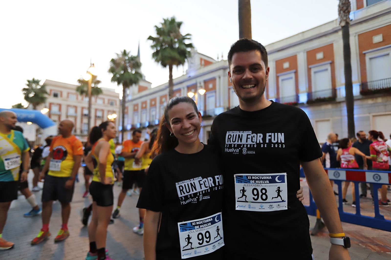 Imágenes de la Carrera Nocturna de Huelva