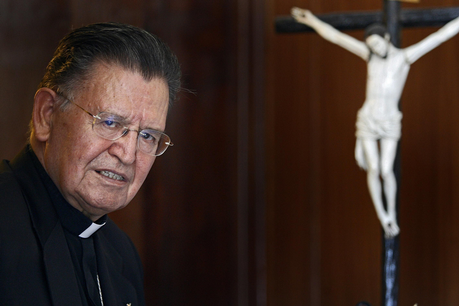 El obispo emérito de Cádiz Antonio Ceballos, que ha sido imputado por la juez Bolaños por una ayuda.