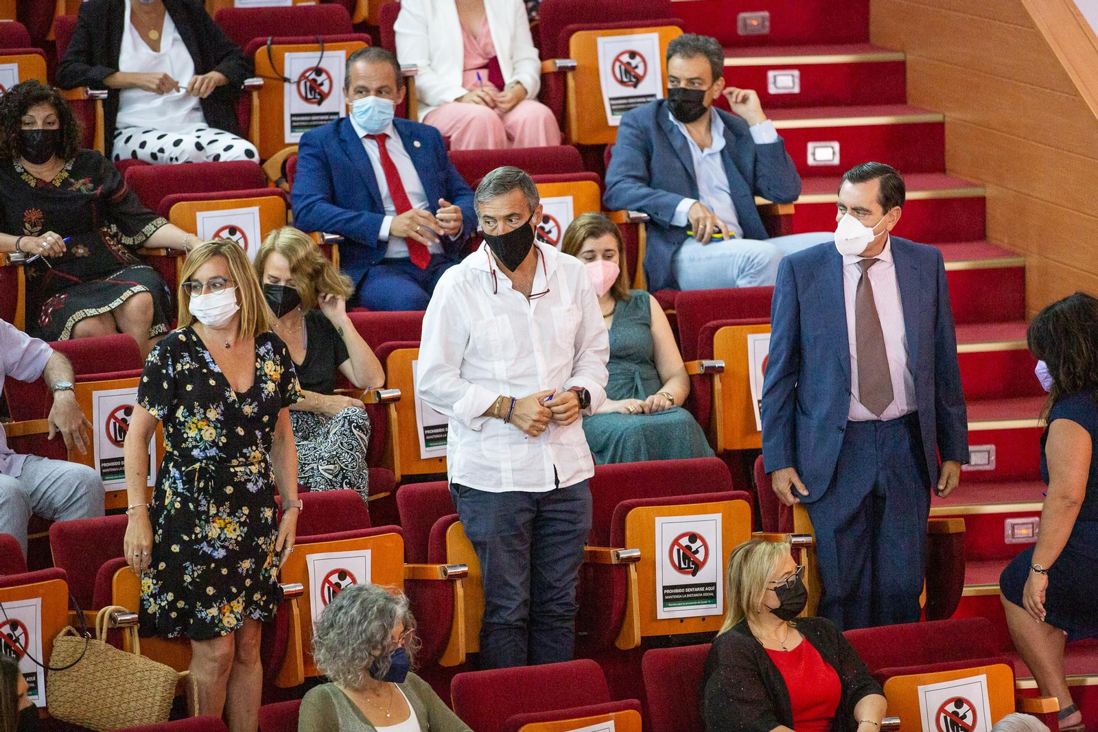 Imágenes de la toma de posesión del equipo de gobierno de la UHU