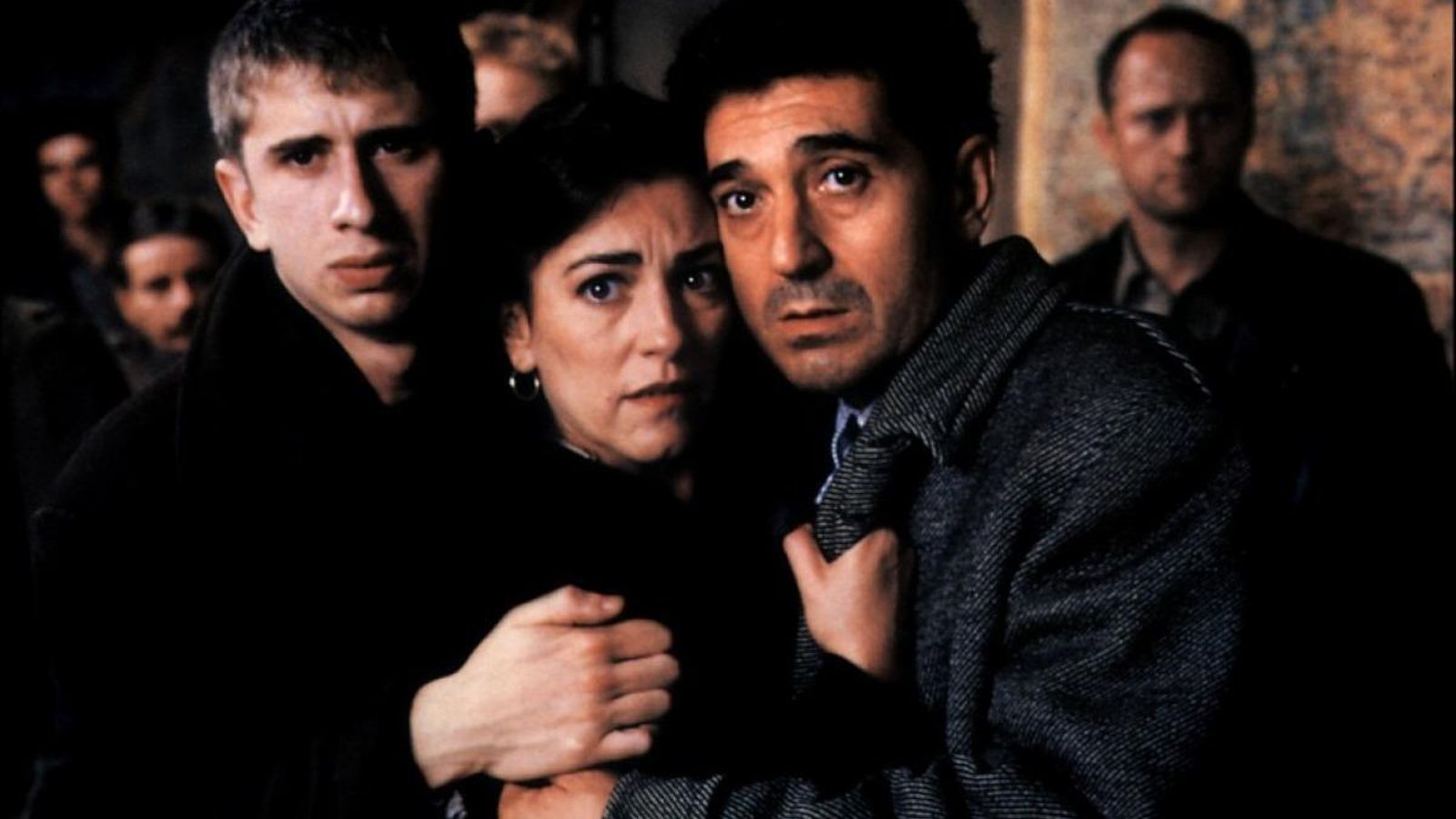 Gabino Diego, Andrés Pajares y Carmen Maura en 'Ay, Carmela'