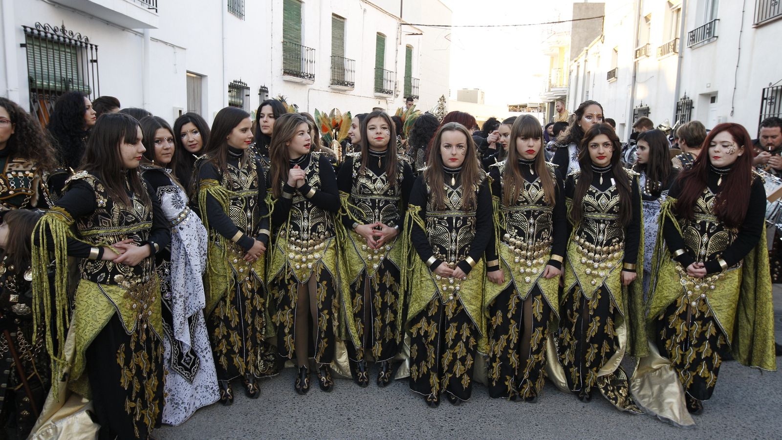El pueblo de Gérgal se vuelca en la celebración de sus Moros y Cristianos.