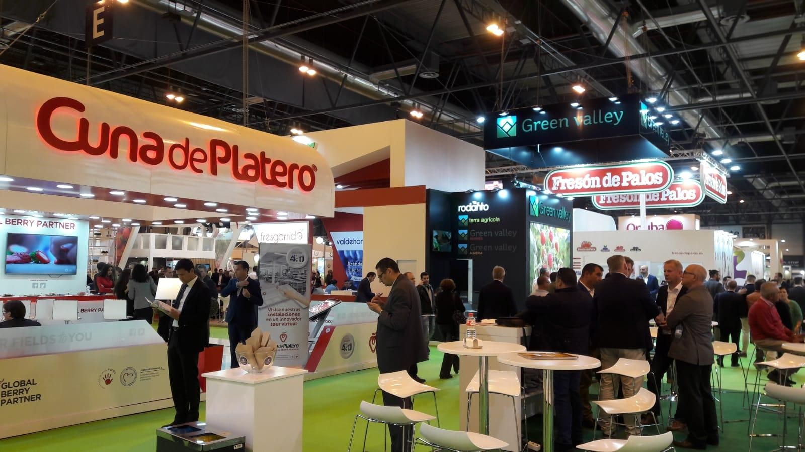 Stand de Cuna de Platero en Fruit Attraction en años previos.