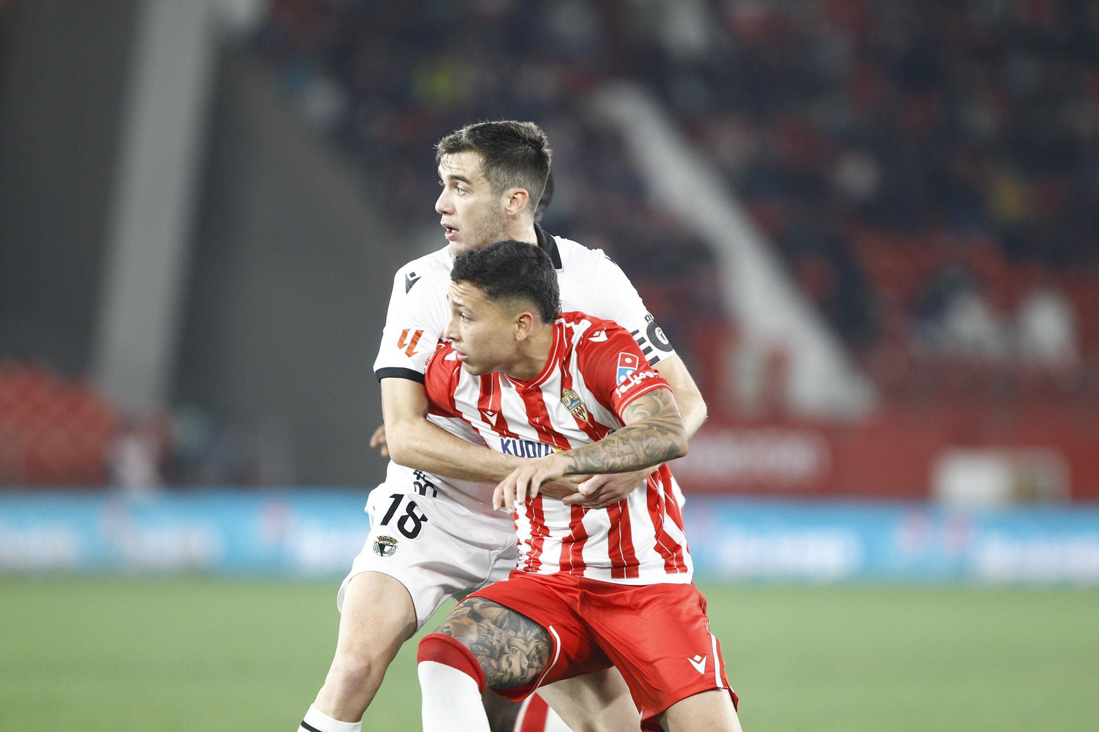 Las fotos del partido de fútbol U.D. Almería-Real Burgos