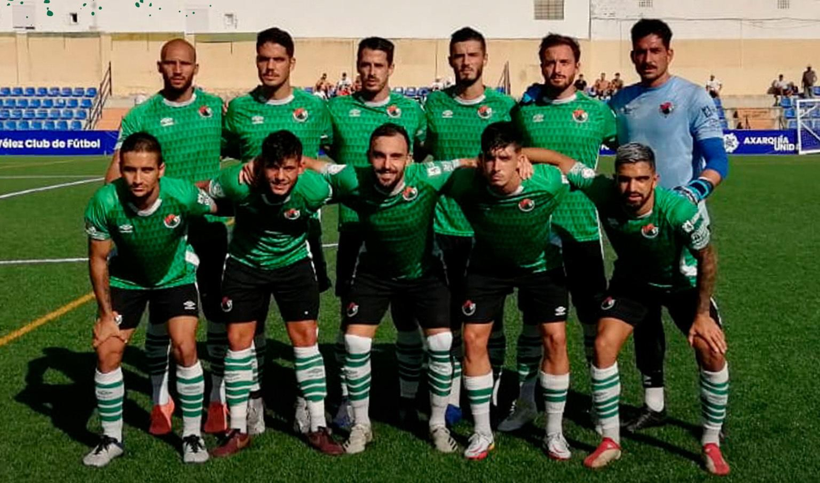 Formación que presentó el Cacereño el pasado domingo en su encuentro ante el Vélez (1-2).