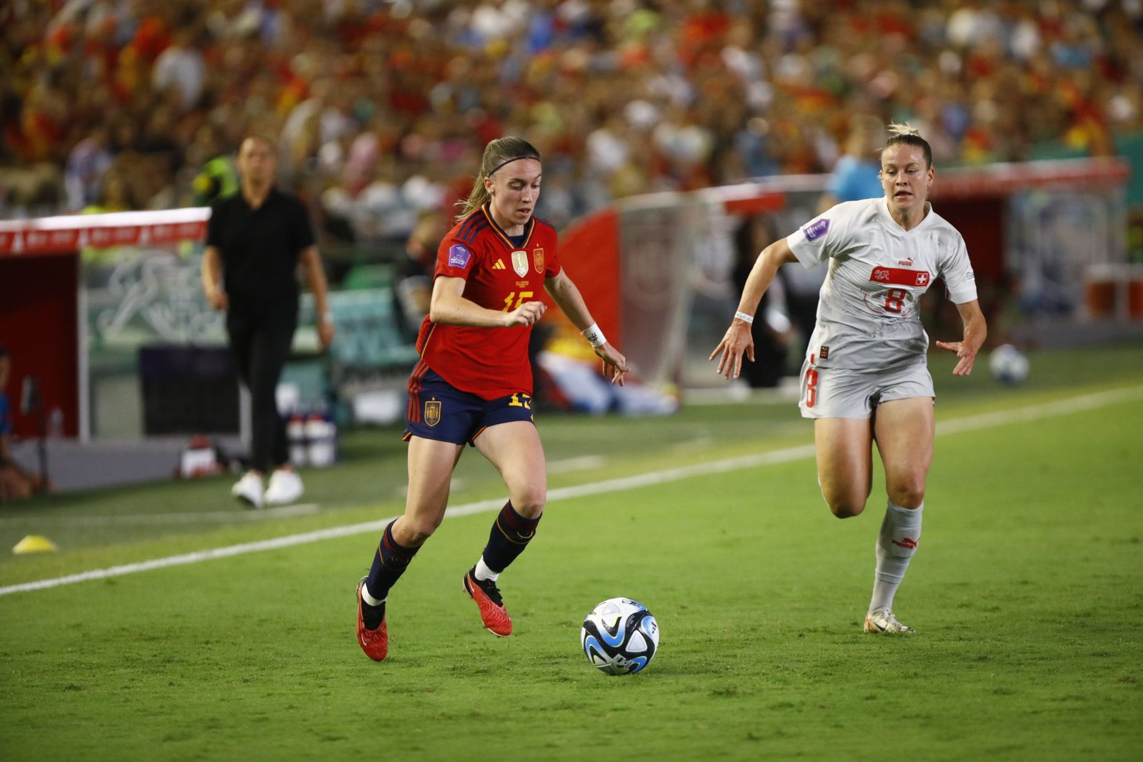 Las mejores fotos de la victoria de España ante Suiza en El Arcángel de Córdoba