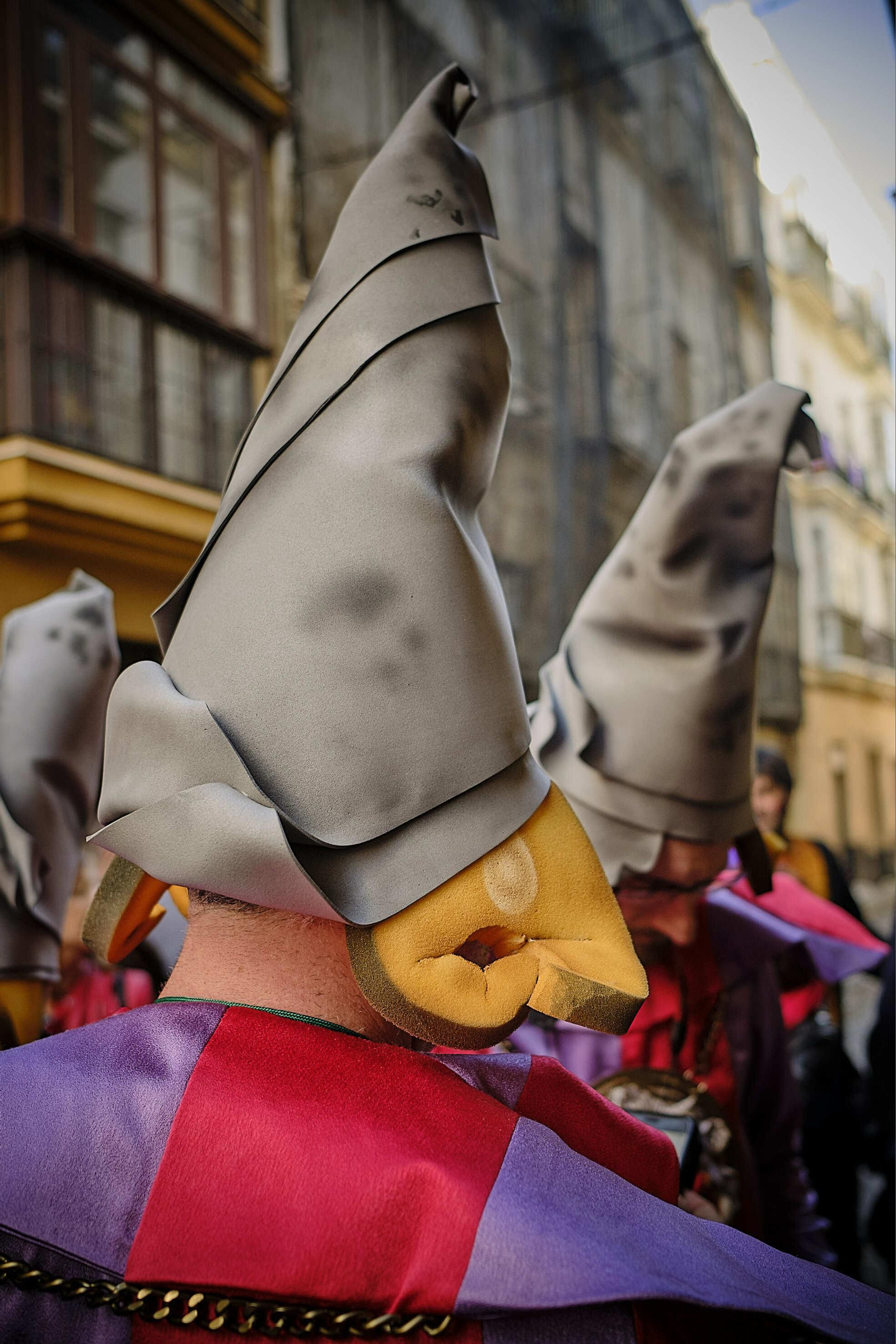 La chirigota del Perchero en 2019: 'Senderos bochornosos'.