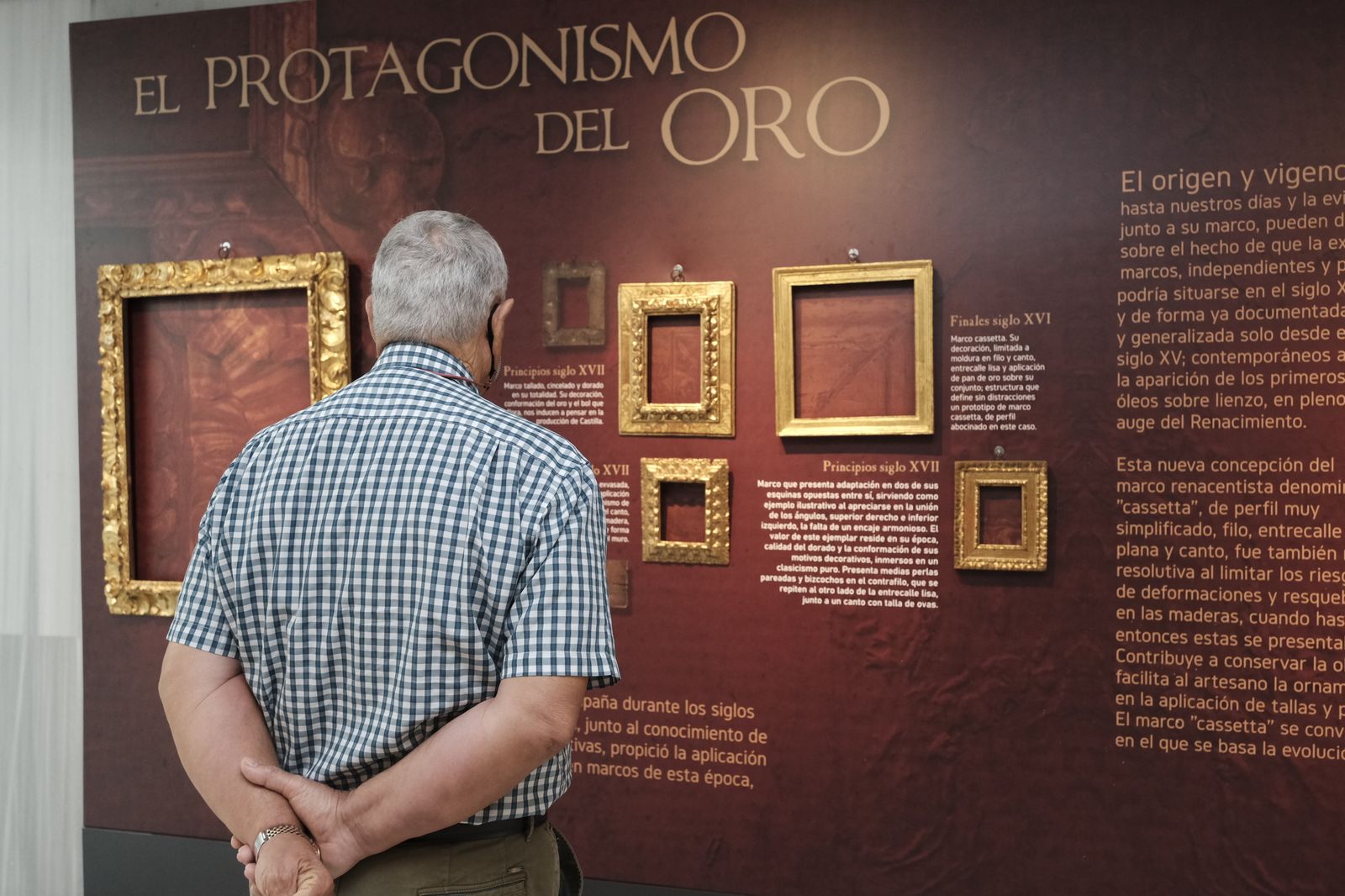 Fotogalería inauguración exposición El Marco Barroco Español. Museo de Almería.