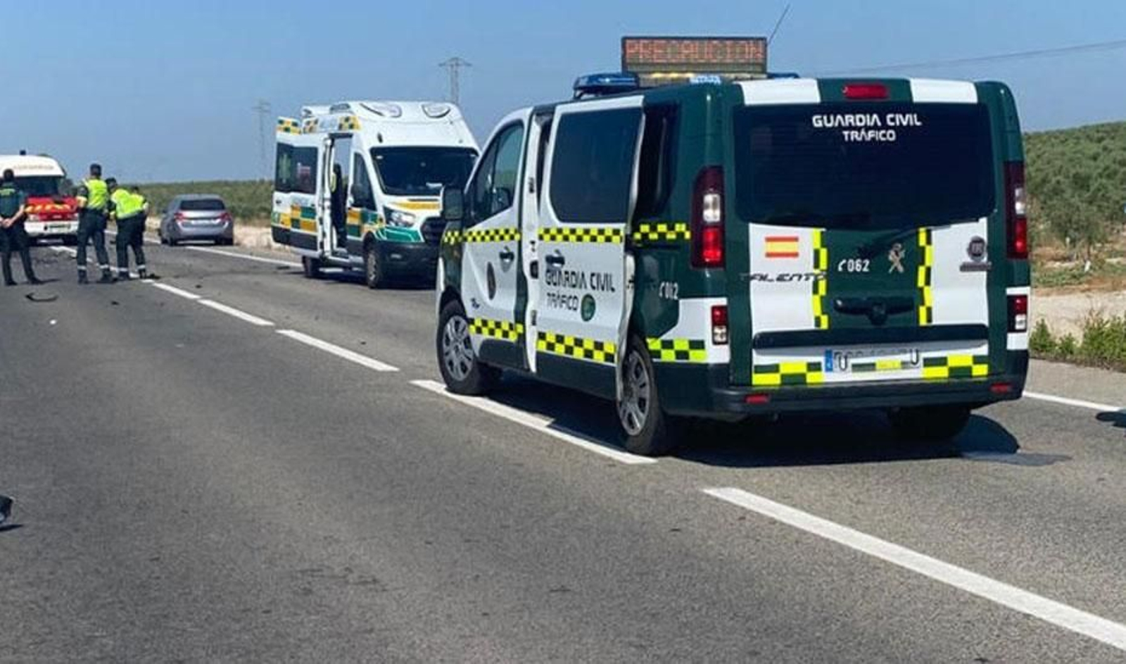 Furgón de la Guardia Civil de Tráfico, en una imagen de archivo.