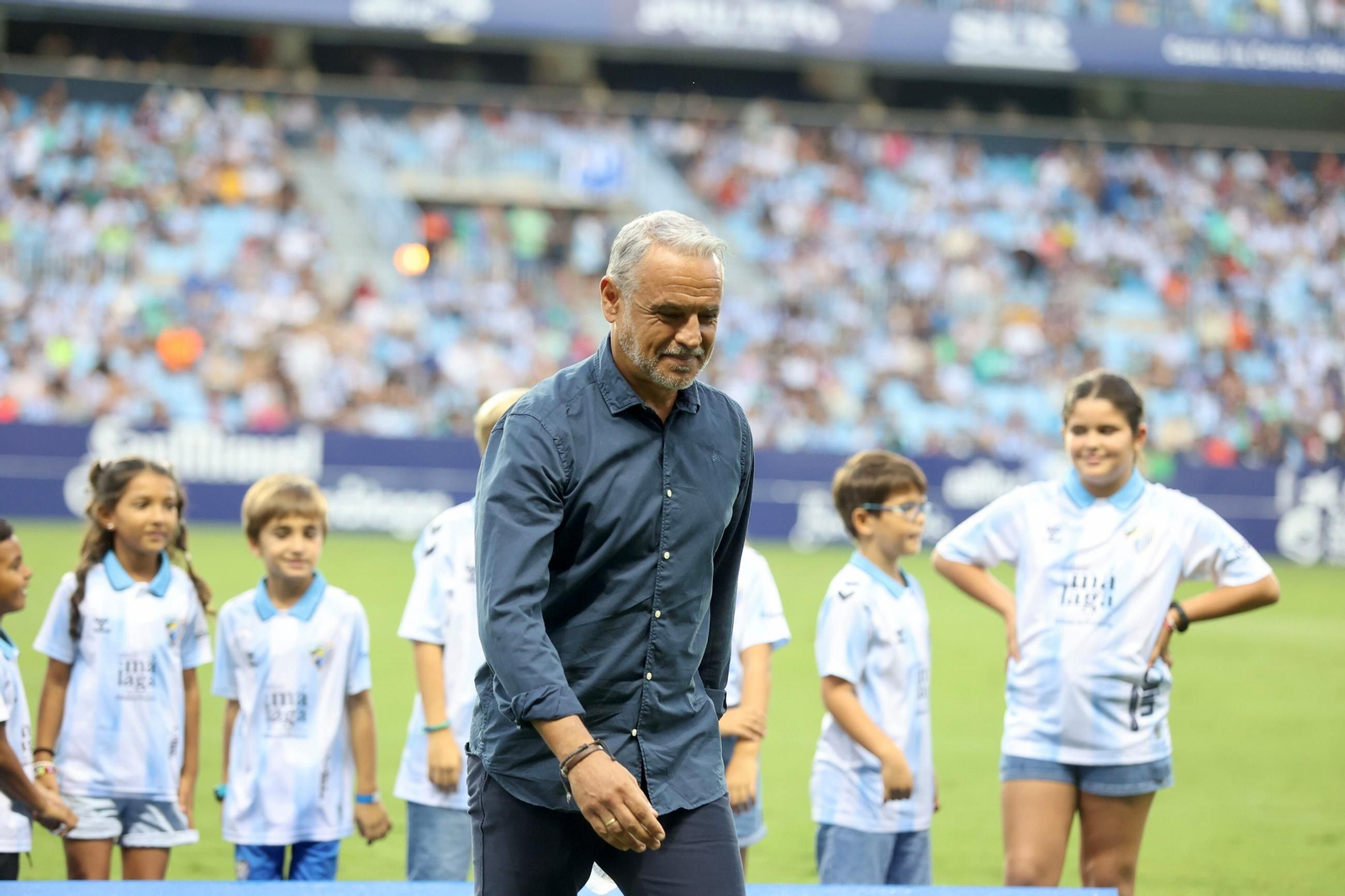 El paso de Sergio Pellicer por el Málaga CF, en fotos