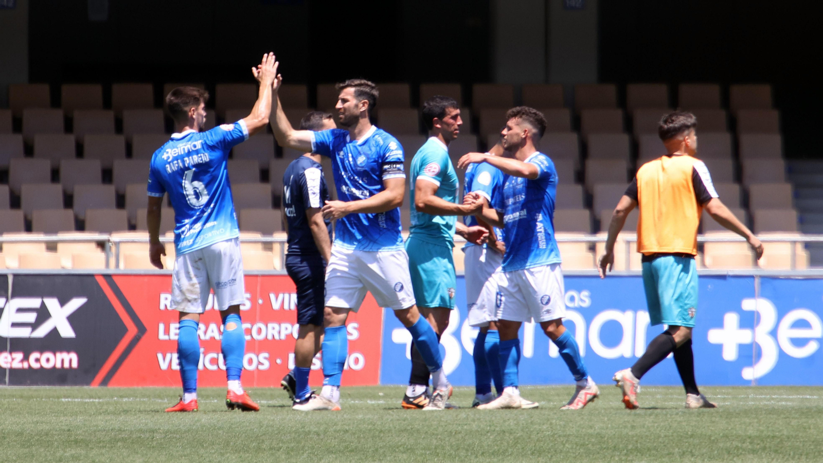 Último partido de liga del Xerez DFC - CD Pozoblanco en Chapín