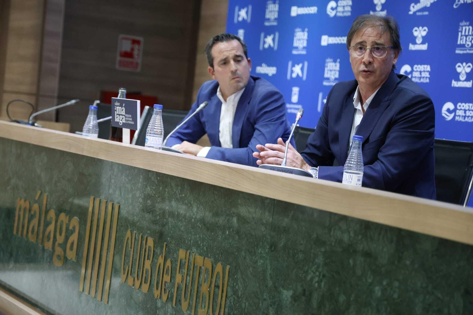 La presentación de Loren Juarros como nuevo deportivo del Málaga, en fotos