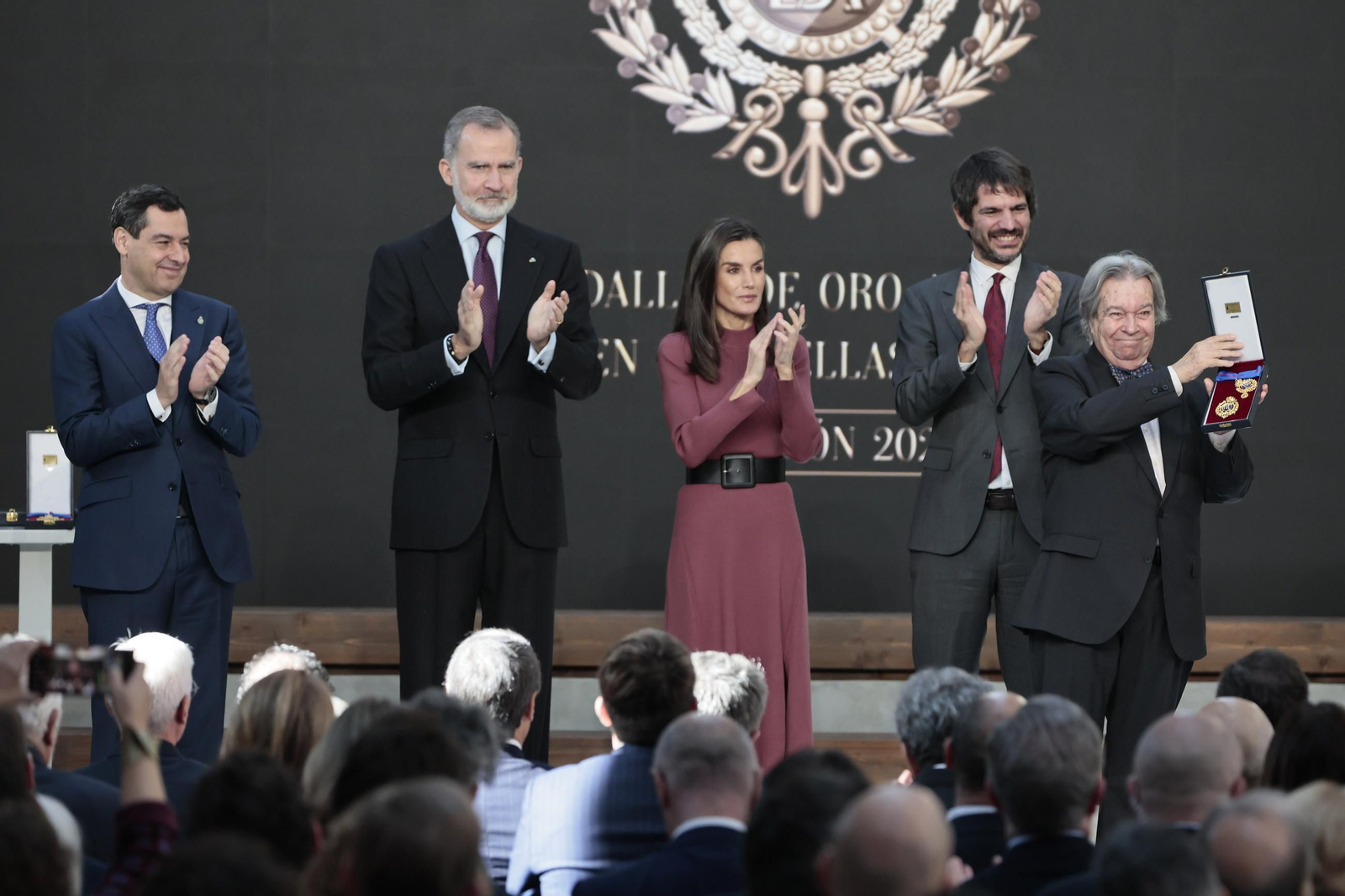 La entrega de las Medallas al Mérito en las Bellas Artes en imágenes