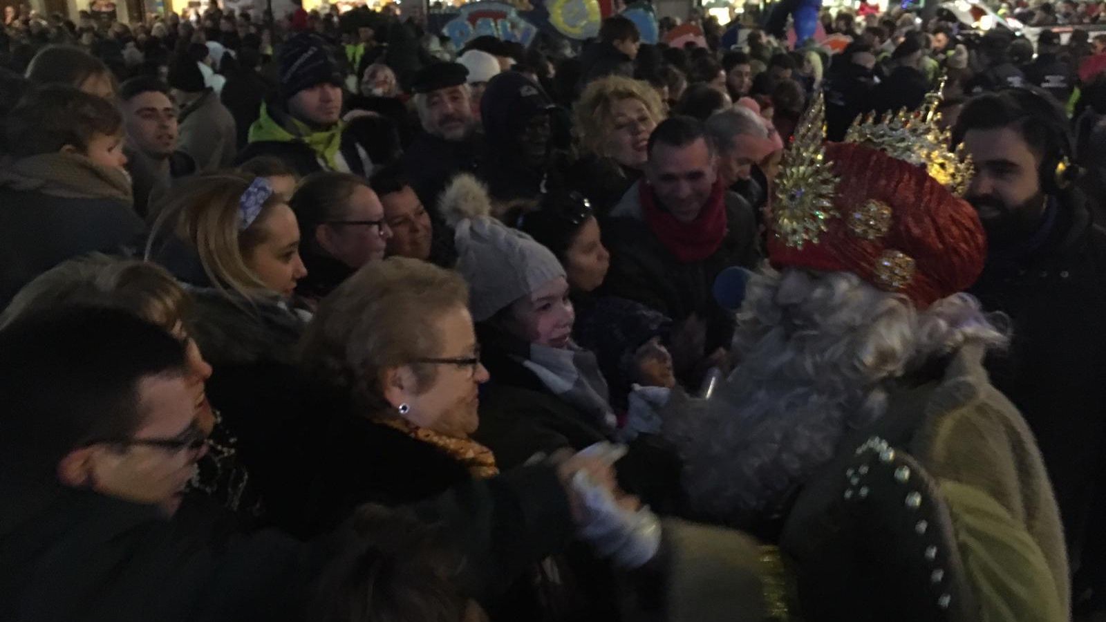Melchor en la Plaza del Carmen.