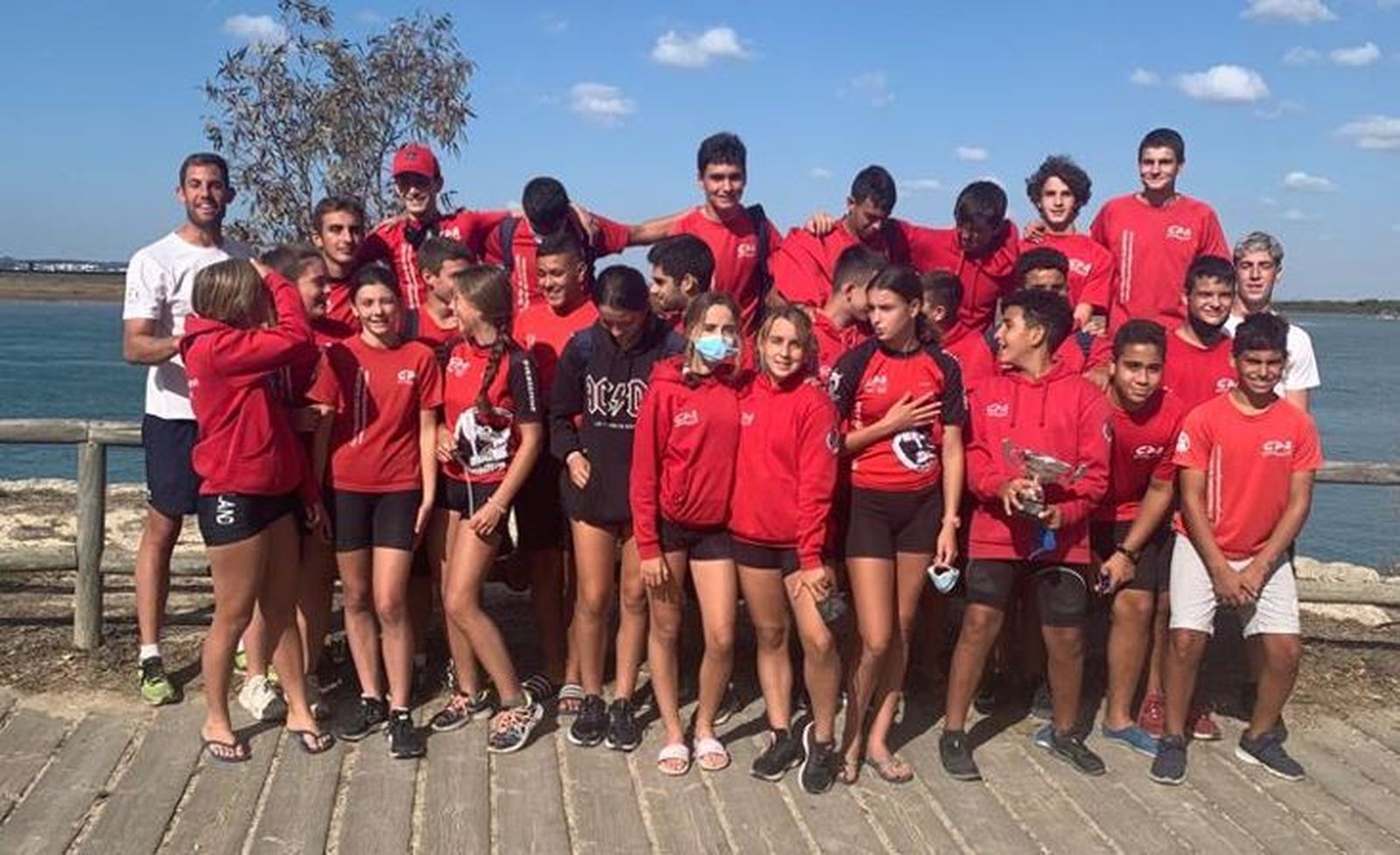 El Piragüismo Algeciras, en Puerto Real.