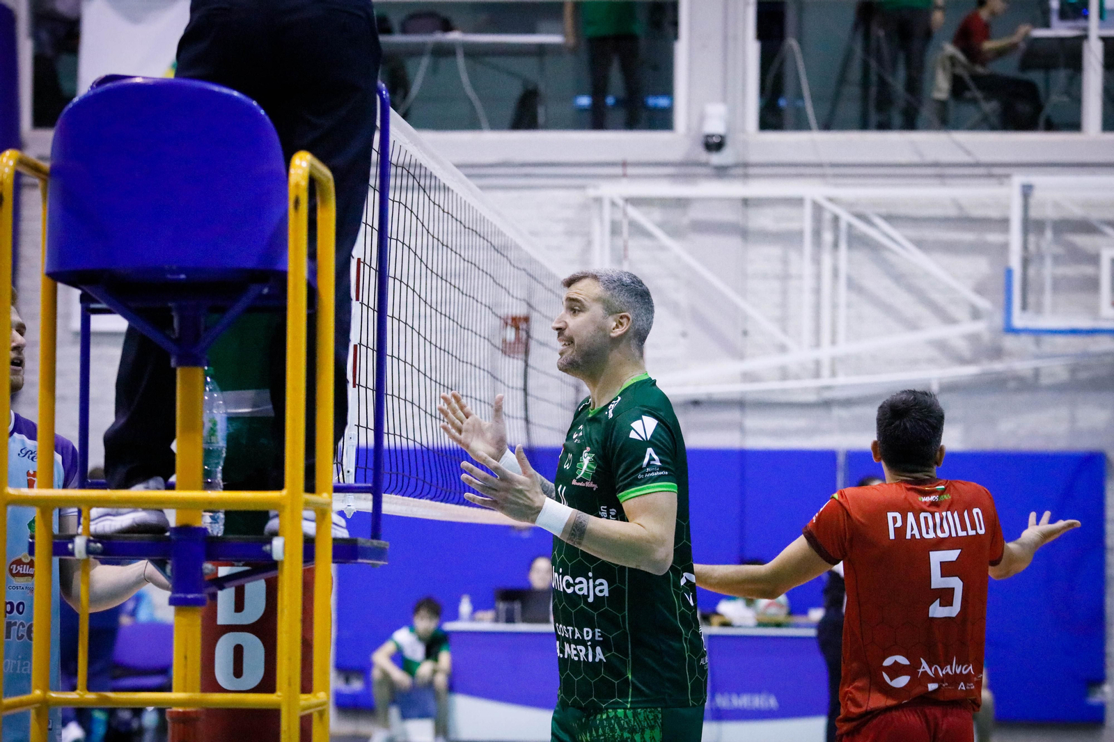 Imágenes del partido entre Unicaja Almería y Grupo Herce Soria