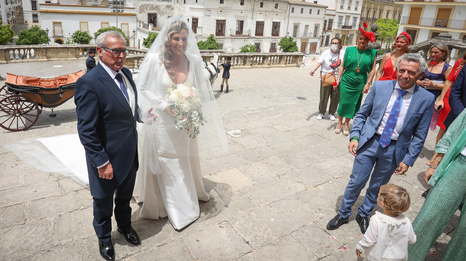 Boda de Laura Gallego en la catedral de Jerez