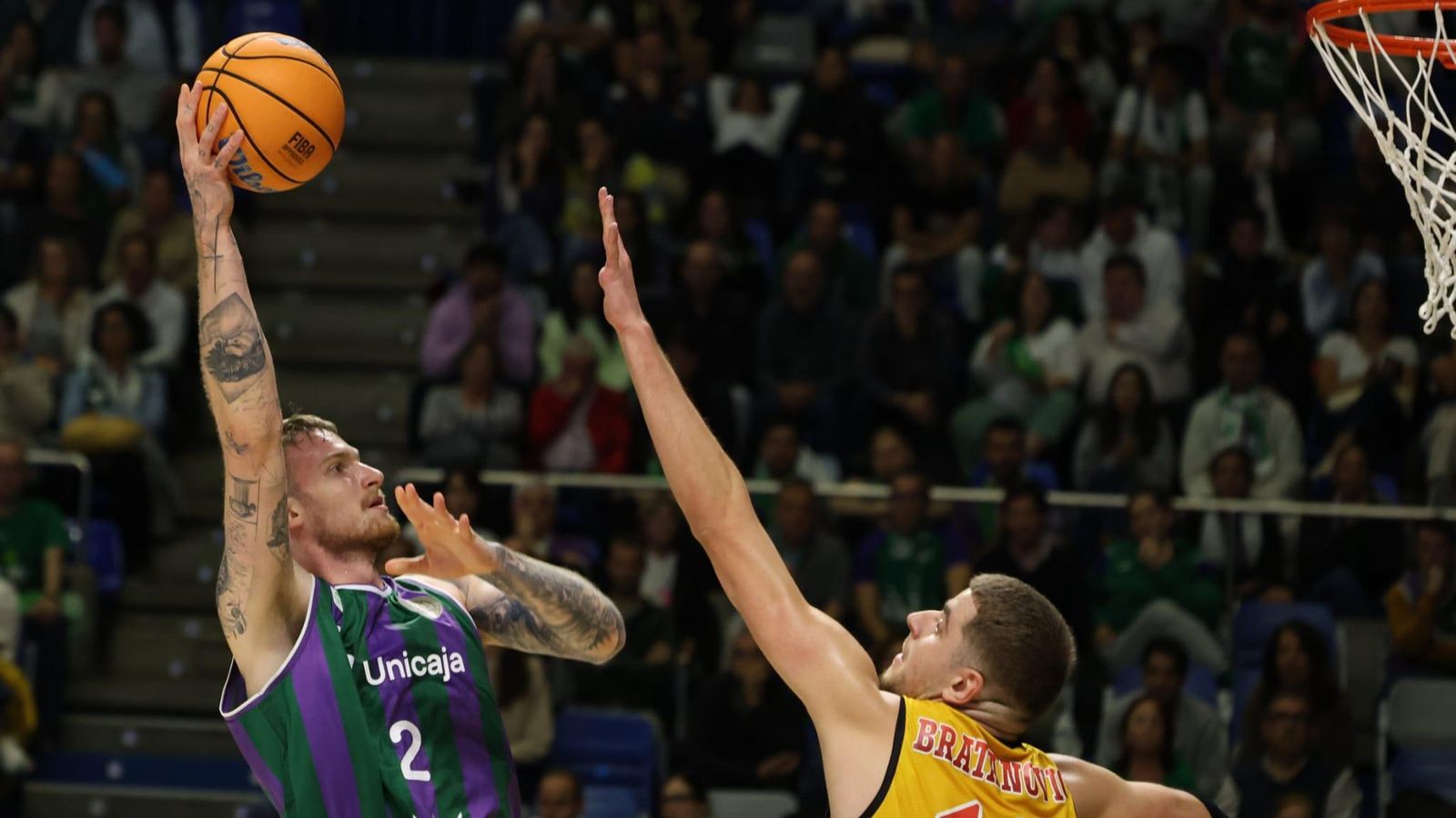 El Unicaja - Filou Oostende de BCL, en fotos