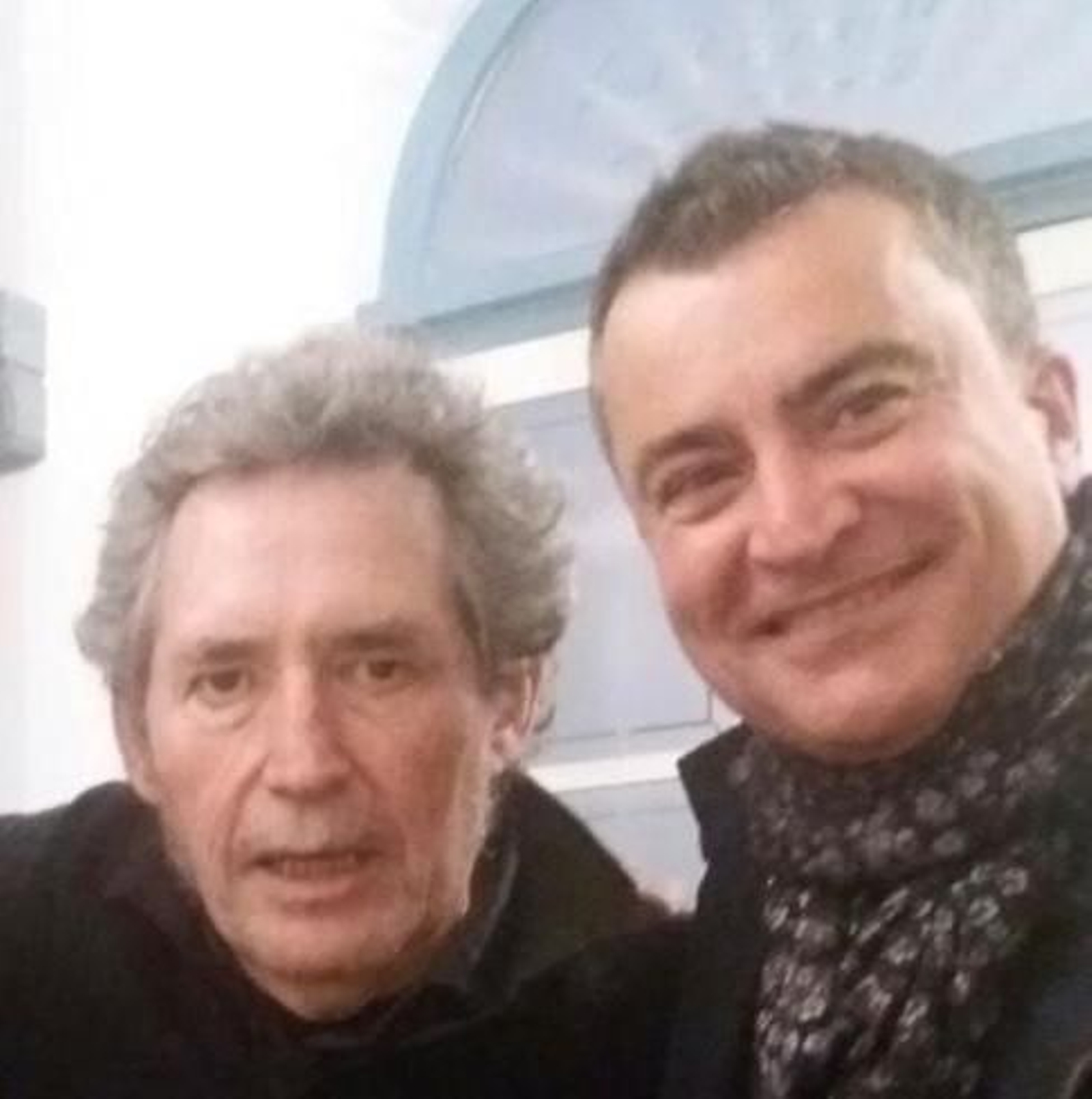 Mike Rios con el Miguel Ríos de Cádiz