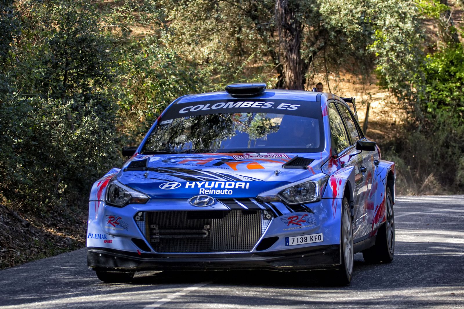 Los ganadores pilotaban un Hyundai I20 R5