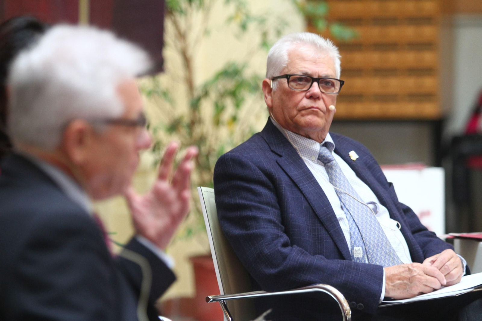 Imágenes de la presentación del estudio sobre 'El impacto económico, social y cultural de la UHU en la provincia'