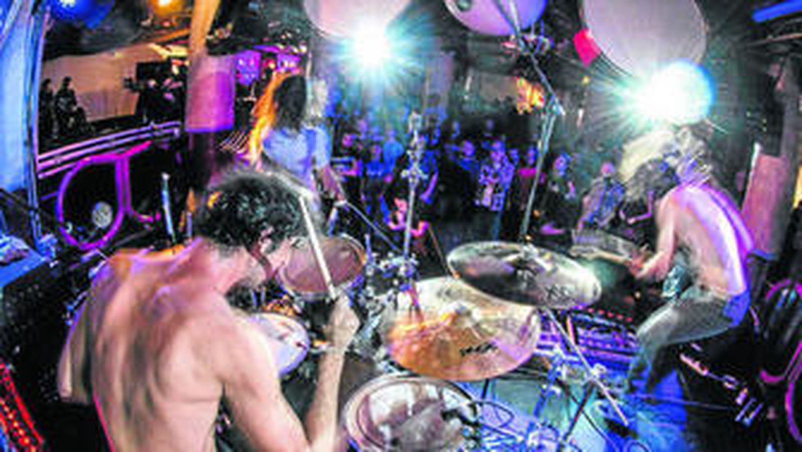 El grupo almeriense durante uno de los conciertos ofrecidos recientemente.