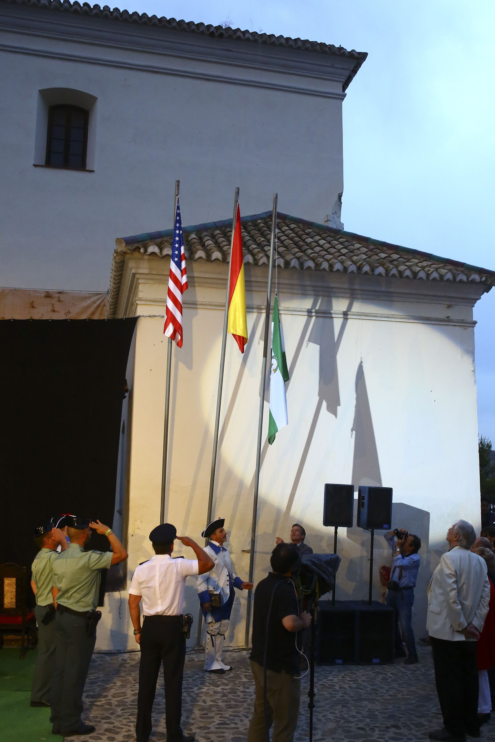 Las fotos de la Fiesta del 4 de julio y el homenaje a Bernardo de Gálvez en Macharaviaya