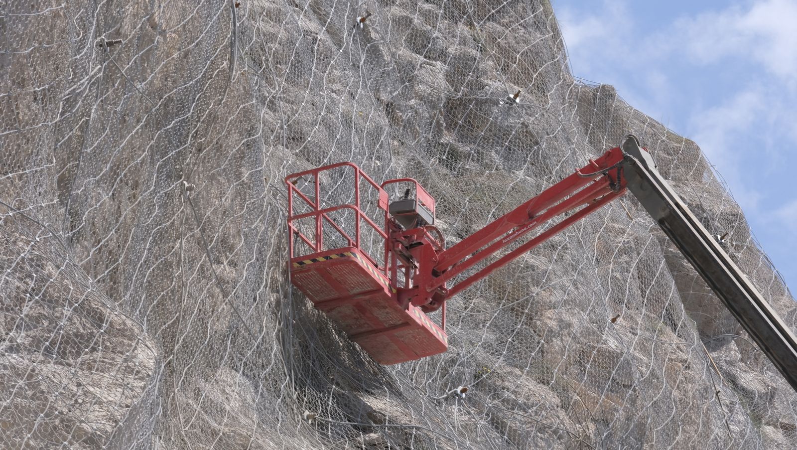 Fotogalería visita obras carretera El Cañarete-Almería-Aguadulce