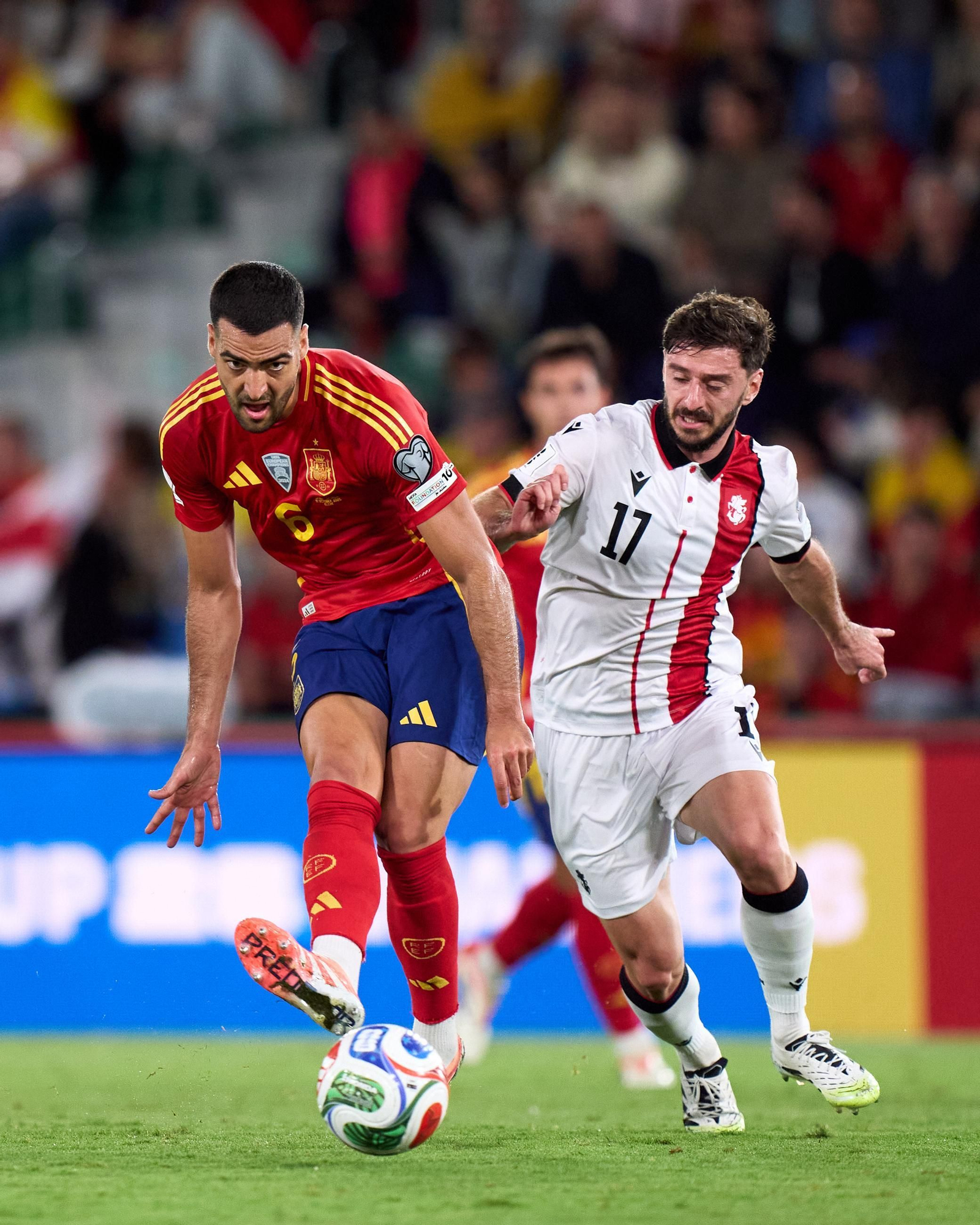 Las mejores fotos del España-Georgia