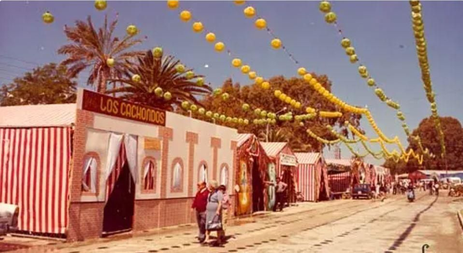 Otra vista de la Feria de Crevillet en el año 1979.