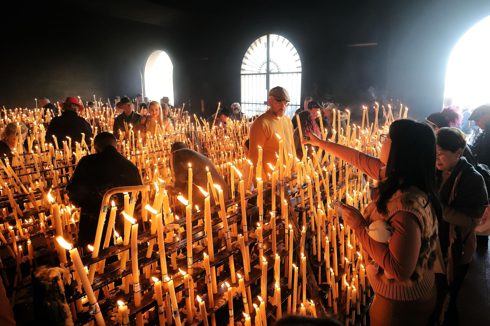 Imágenes de la celebración de la Candelaria en El Rocío