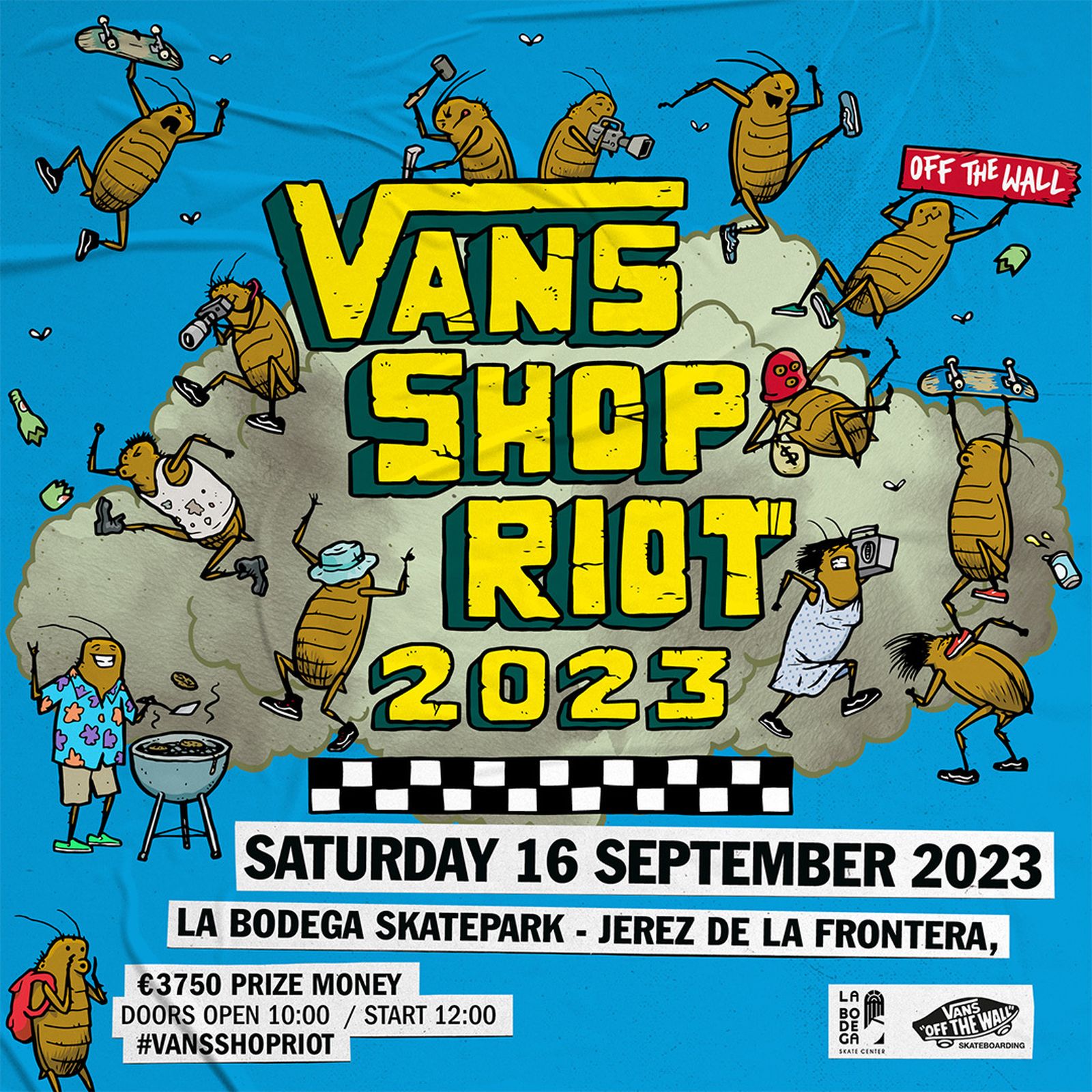 Cartel de la prueba.