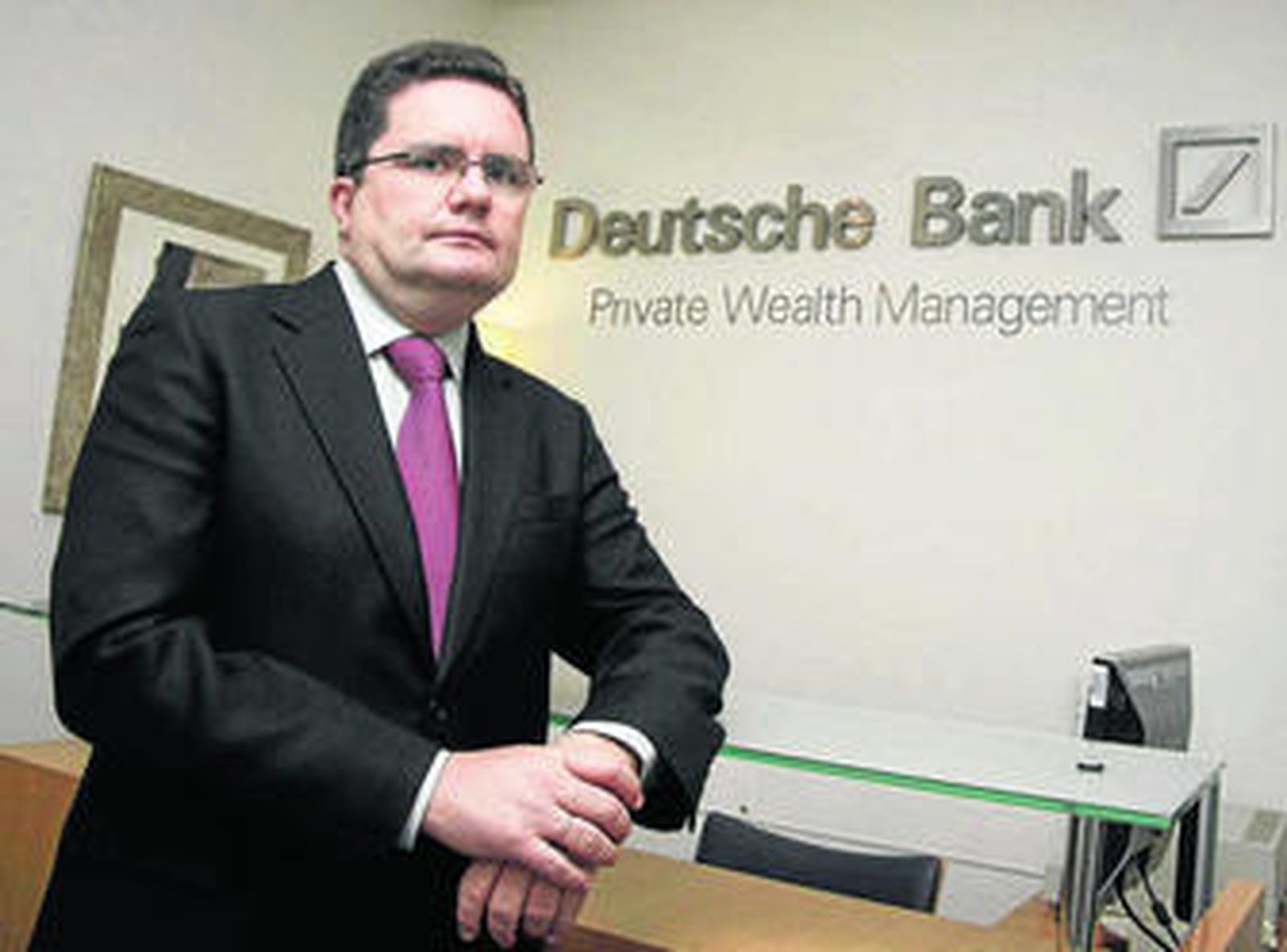 El director territorial de Deutsche Bank Private Wealth Management (PWM), Carlos Gálvez.