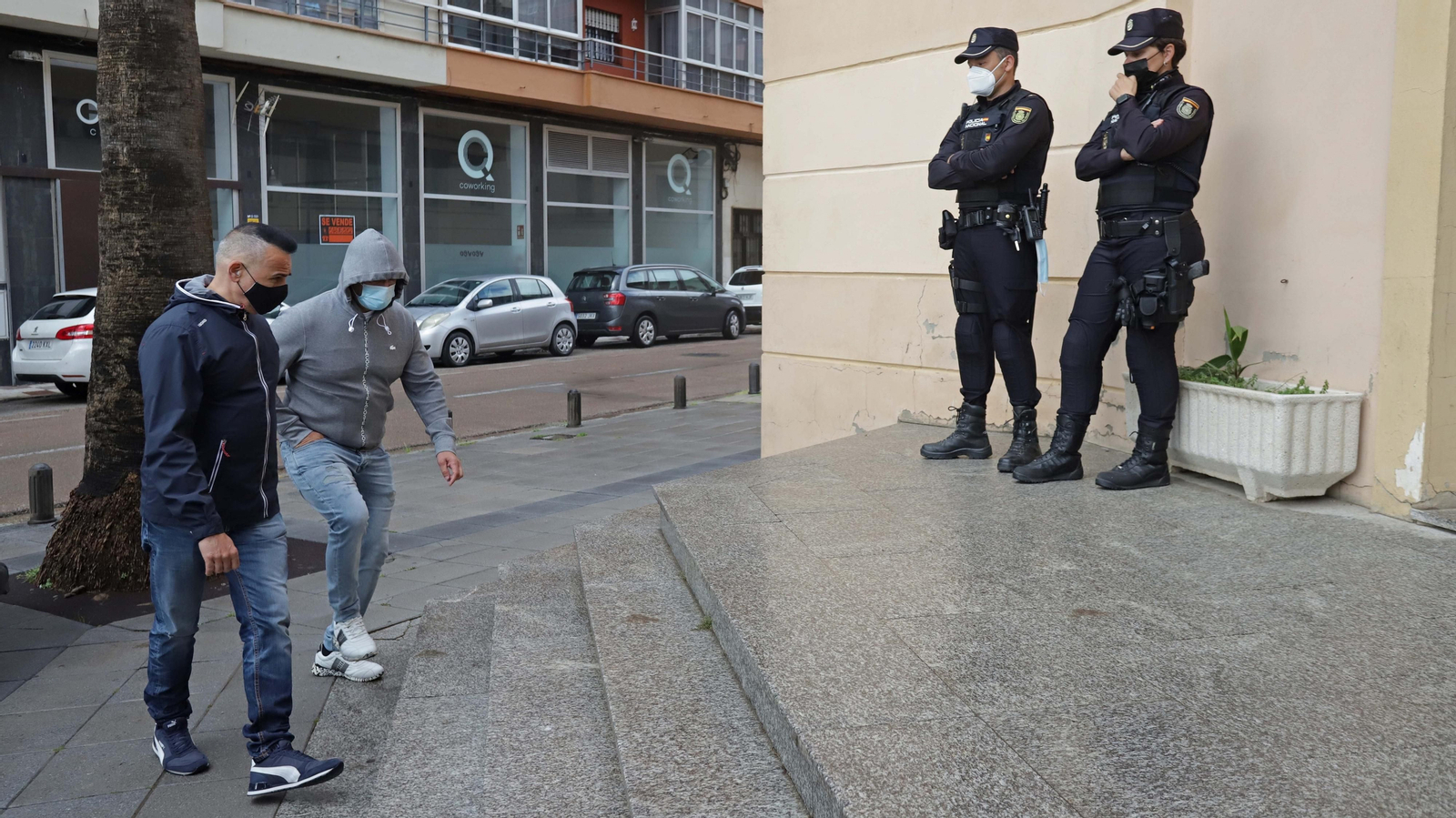 Fotos de la segunda jornada del juicio contra Los Castañas en la Audiencia Provincial en Algeciras