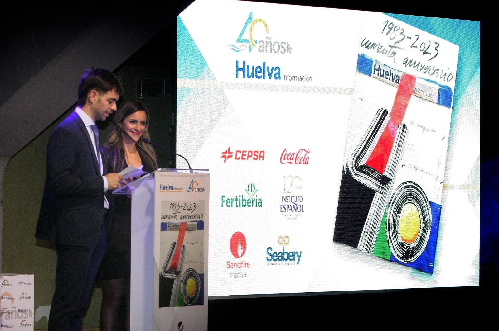 La gala del 40 aniversario de Huelva Información en imágenes