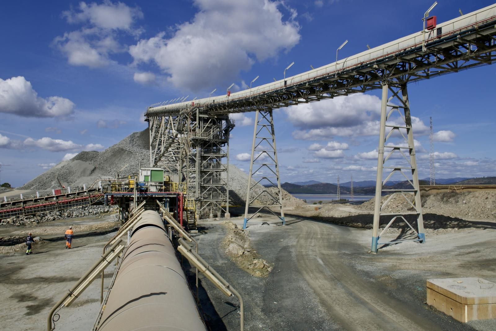 Instalaciones de Atalaya Mining. Instalaciones de Atalaya Mining.