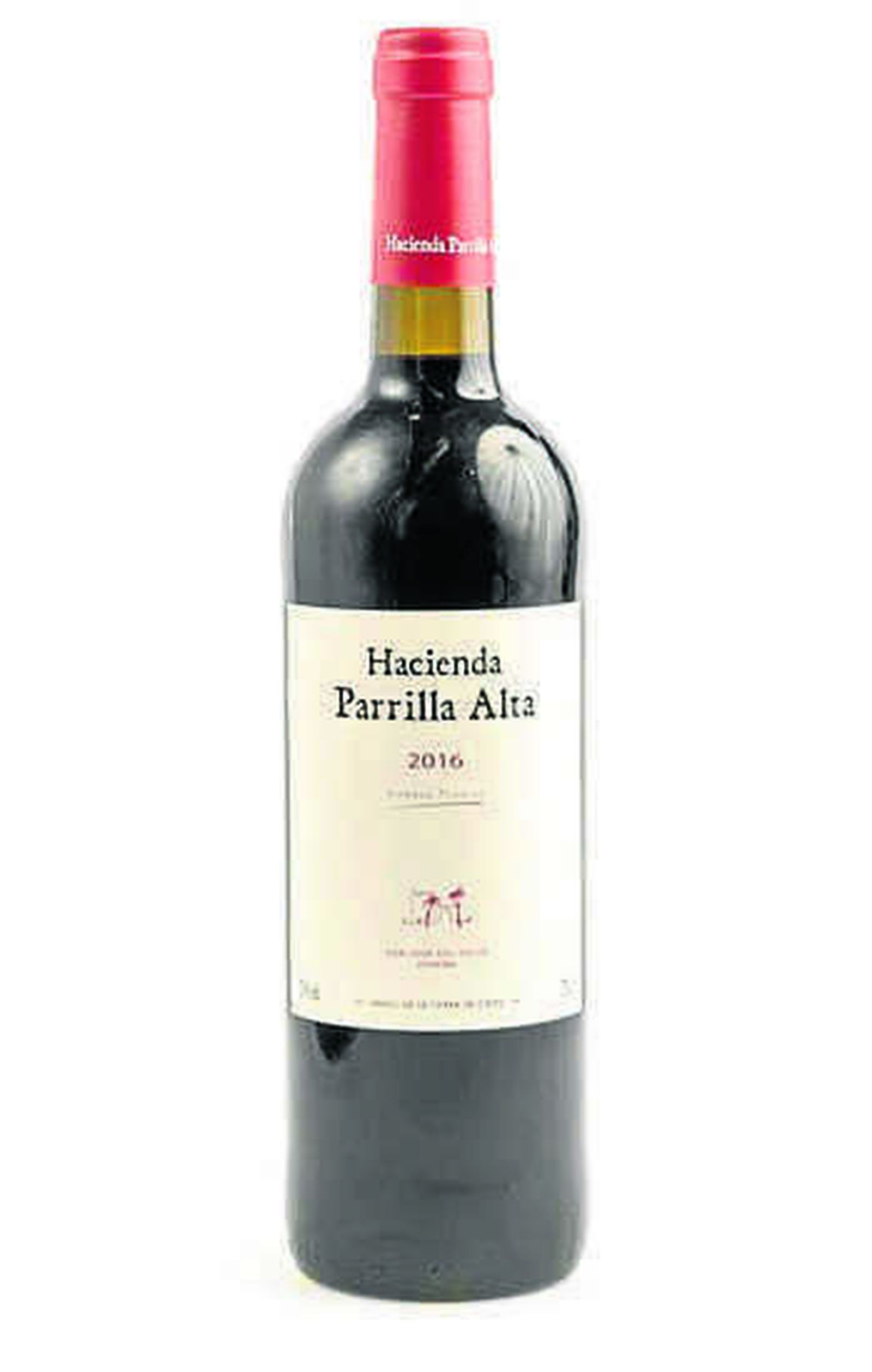 Hacienda Parrilla Alta. Vino tinto joven.