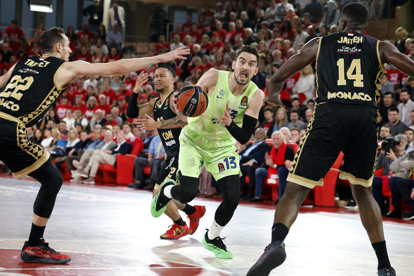 El Barça cede en Mónaco y se complica la vida en Euroliga