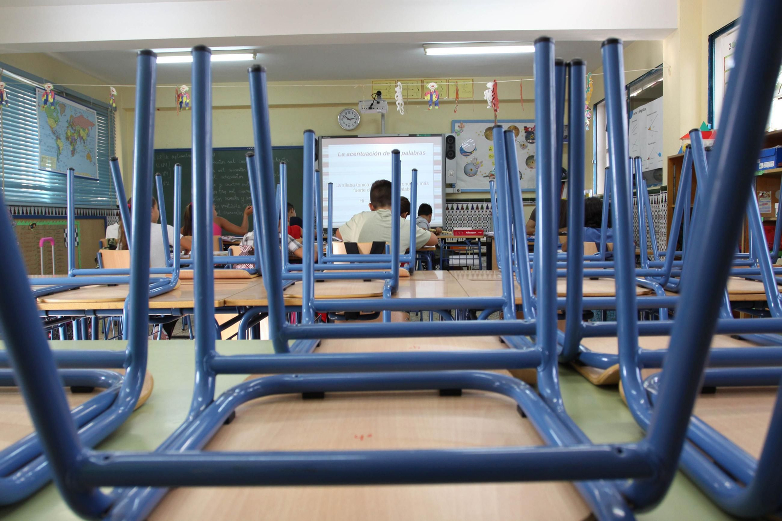 Aula de un centro educativo.