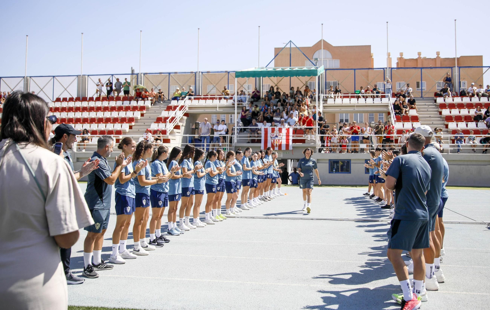 Las imágenes del partido de fútbol del Almería femenino contra el Betis B