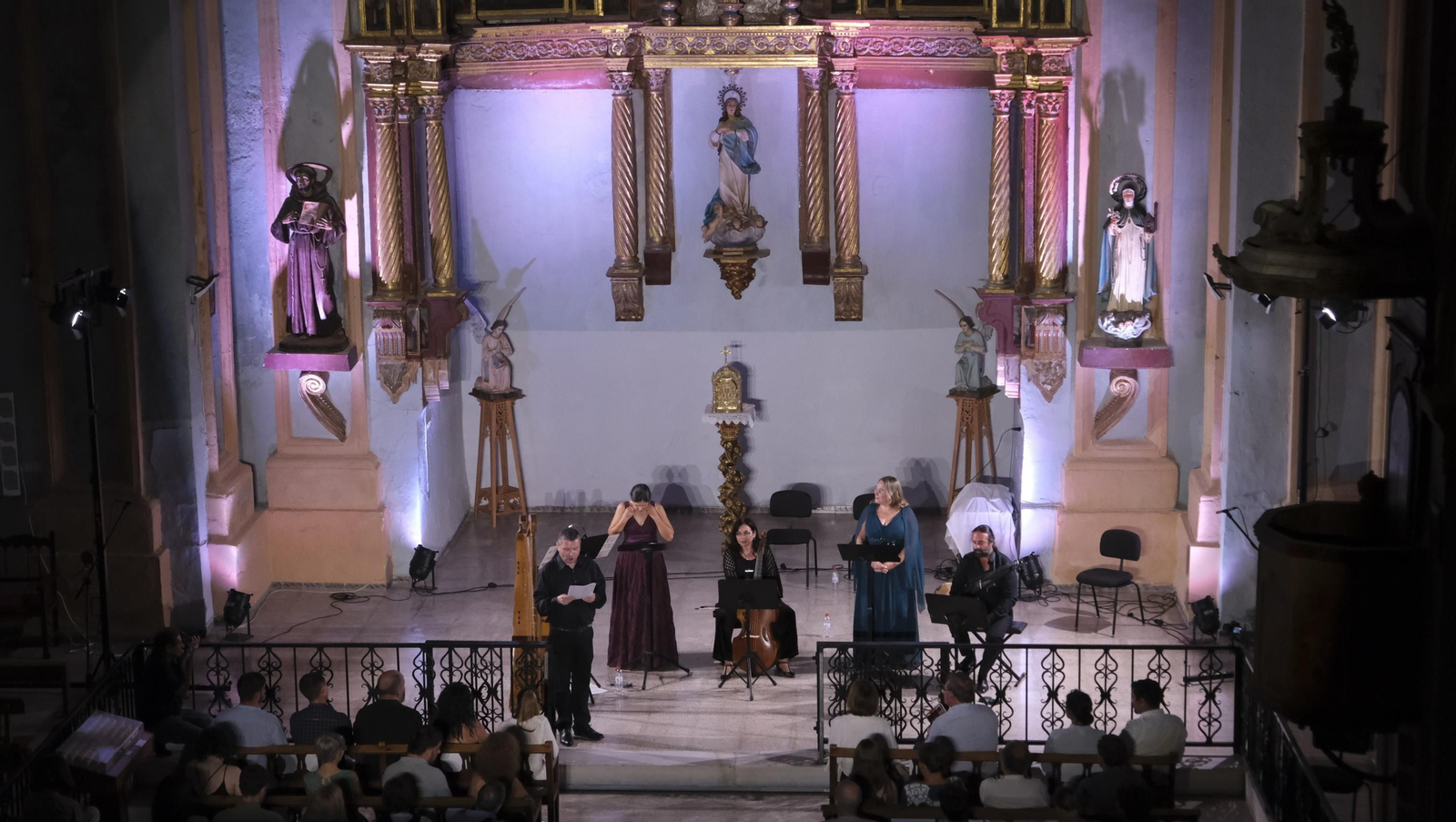 Concierto de María Espada, Marta Infante y Ars Atlántica, en el Festival de Música Renacentista y Barroca de Vélez Blanco-Festimuvb 2023