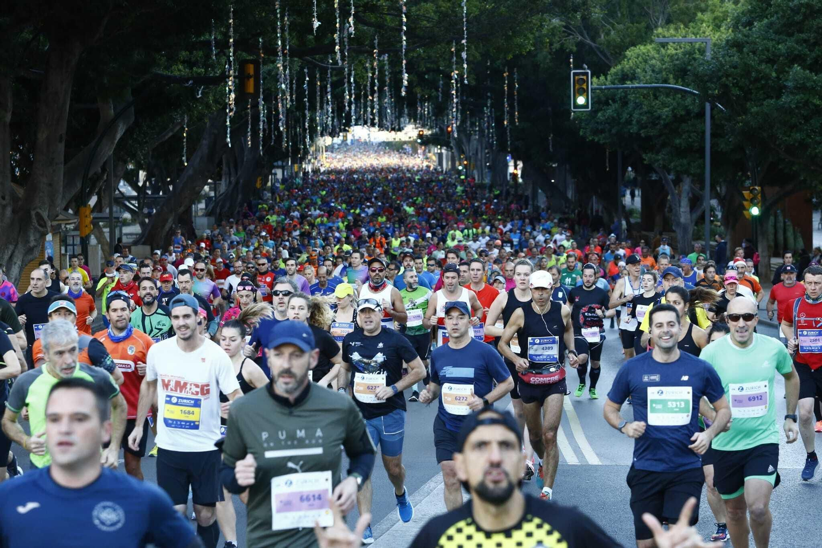 Las fotos de la Maratón de Málaga 2021