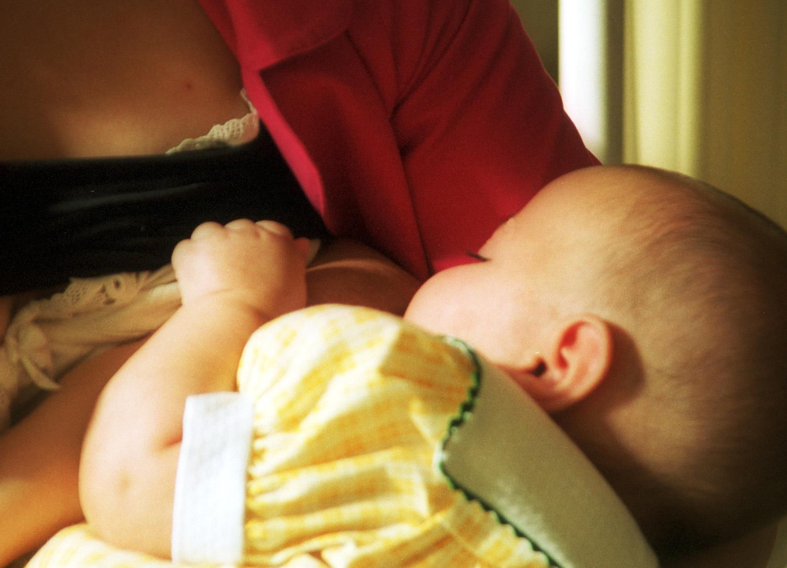 Una madre con su bebé. Una madre con su bebé.