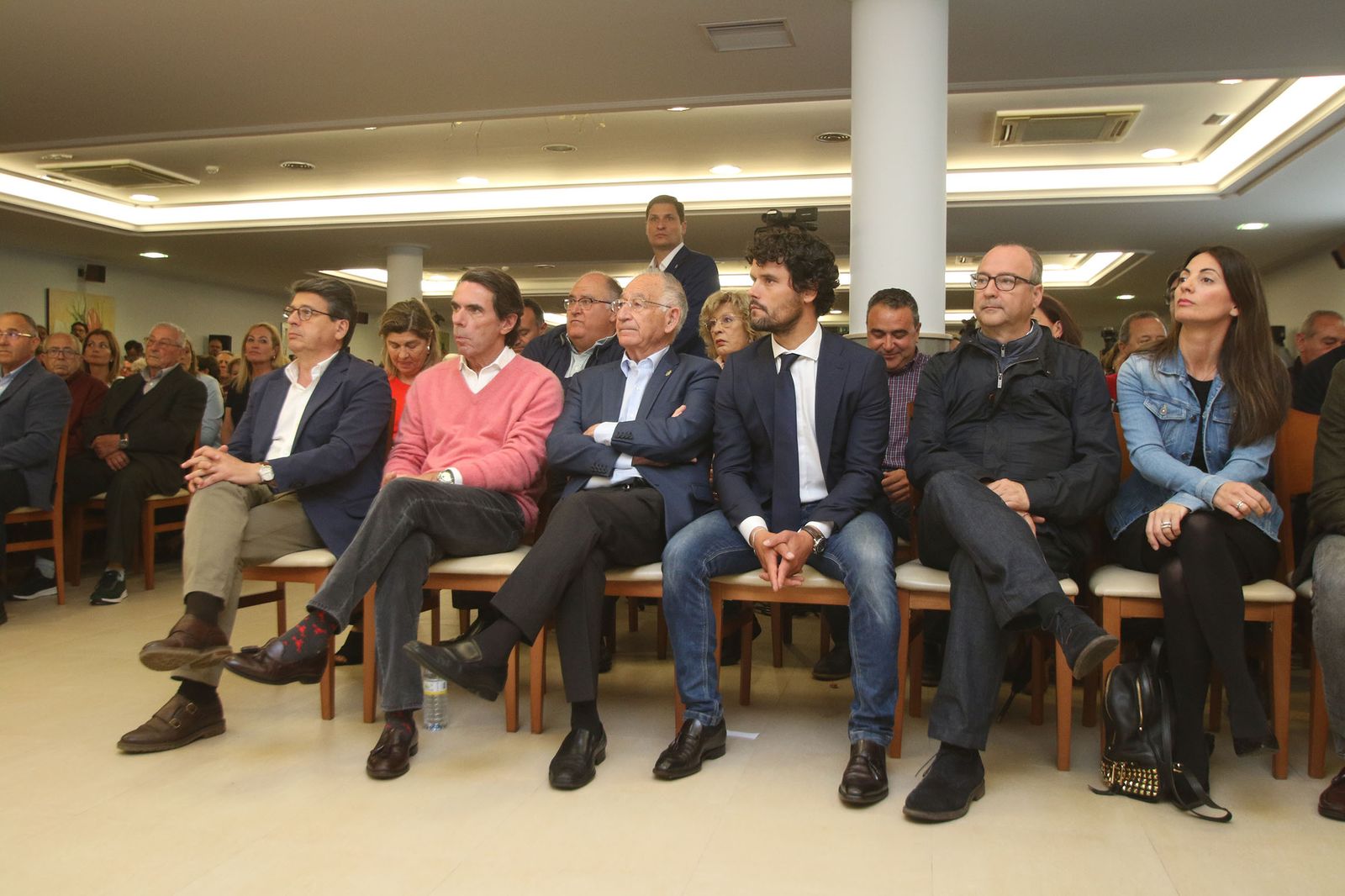 Fotogalería del mitin de José María Aznar