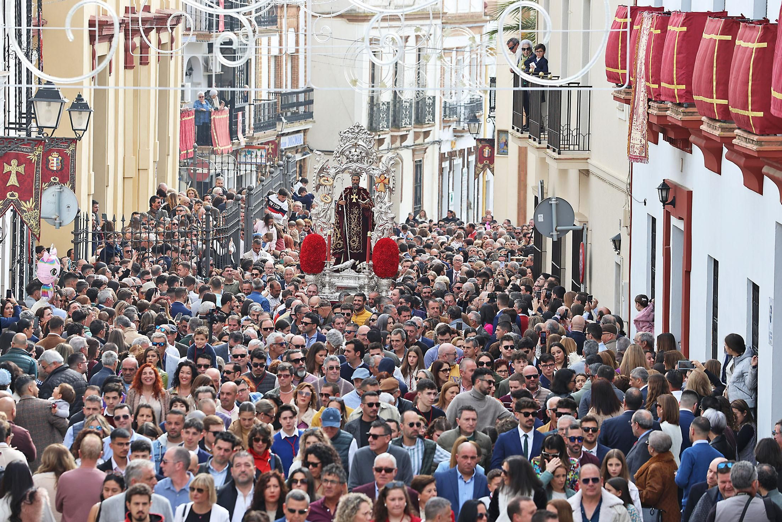Imágenes de las tiradas de San Antonio Abad en Trigueros