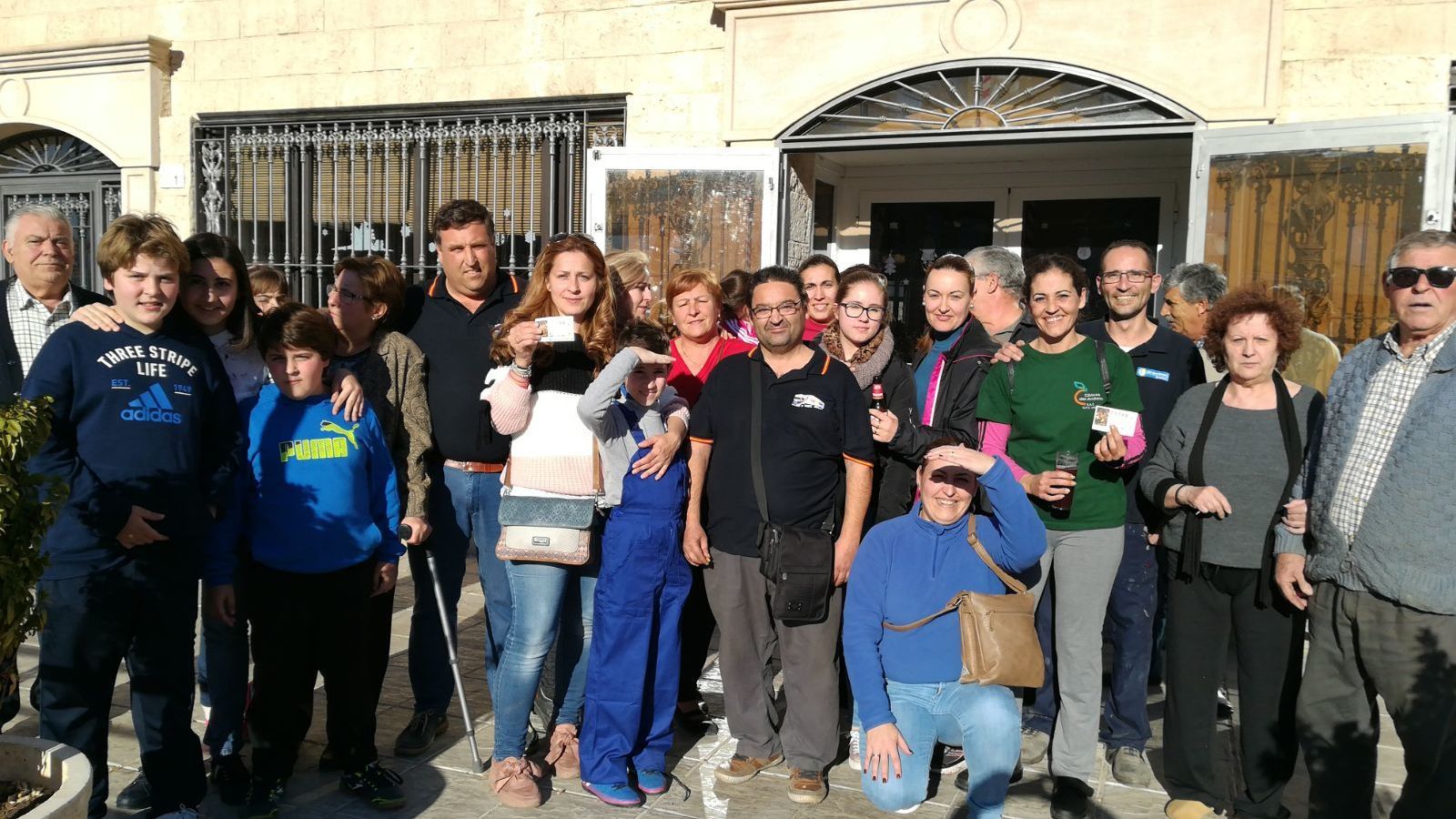 Vecinos entre los que se ha repartido el premio